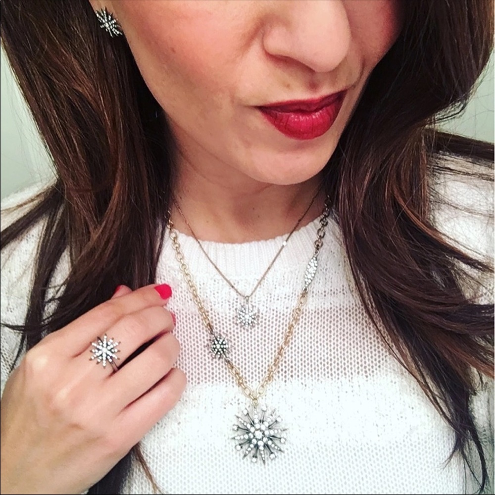 Starburst statement Necklace - Picture 3 of 6